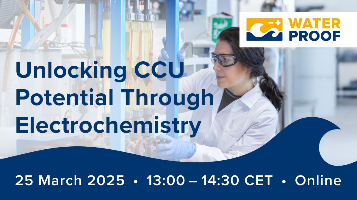 Banner - WaterProof Webinar: Unlocking CCU Potential Through Electrochemistry